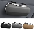 thumbnail image 2 of Car Glasses Case Portable Sunglasses Holder Driving Visor Car Lens Holder, 2 of 5
