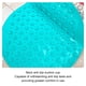 thumbnail image 4 of Moyic Alfombrilla antideslizante fácil de limpiar para un baño sin complicaciones Hecho de alfombrilla de baño de PVC de seguridad azul 55 Type2 NO2, 4 of 6