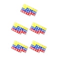 thumbnail image 3 of Injueey Plantillas para pintar alfabeto de plástico plantilla semitransparente herramientas de pintura Scrapbooking DIY manualidades escuela Type2 NO2, 3 of 6