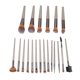 thumbnail image 1 of 20 Pcs Makeup Brush Set Champagne Gold Soft Fine Dense Bristles Foundation Powder Eyeshadow Brushes, 1 of 5