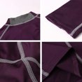 thumbnail image 4 of TFixol Camisas deportivas para hombre Camiseta de manga larga Cuello alto Rendimiento de secado rápido Atlético, 4 of 8