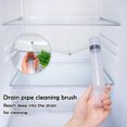 thumbnail image 4 of Juego de 5 herramientas de limpieza para debajo del refrigerador, desatascador de tuberías con sistema de rociado, kit de limpieza para sifones con cepillo flexible, 4 of 7
