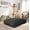 Charcoal, variant on Foamma Crash Pad (36 x 36”) (3 Feet x 3 Ft) Light Gray – Sensory Crash Pad with Foam Blocks for Autistic Kids, Soft Corduroy Fabric & Washable Cover – Ideal for Kids & Adults to Jump, Play, or Relax
