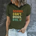 thumbnail image 2 of YUGYXL Trendy Short Sleeve Printed Shirts Summer Tees Army Green S, 2 of 6