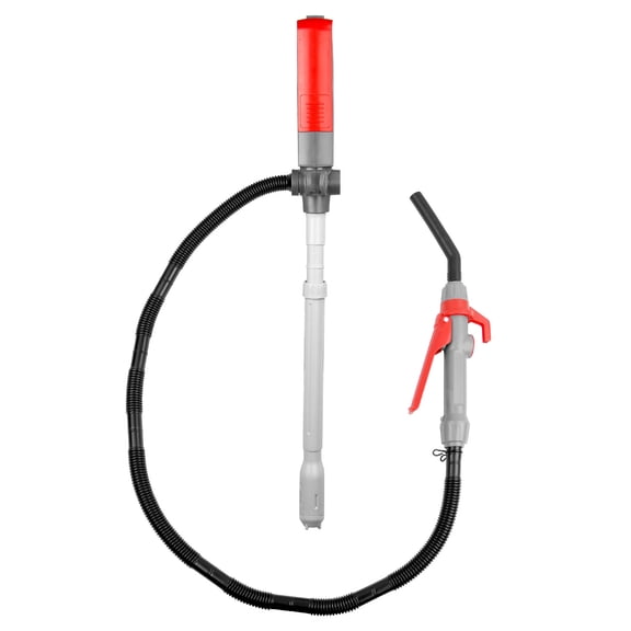 TERA PUMP TREP01-T Multi-Purpose Battery Powered Fuel Liquid Telescopic Transfer Pump with Quick Stop Flow Control