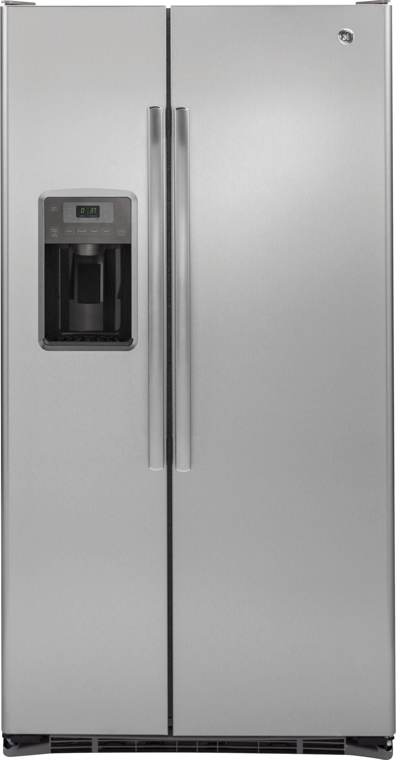 Ge Gzs22dsjss 21 9 Cu Ft Freestanding Side By Side Refrigerator Walmart Com Walmart Com