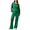 Green, variant on 2 Piece Sets for Women High Waist Sweatsuit Zip Up Sweatshirt Sweatpants Lounge Set Tracksuit Travel Outfits