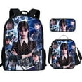 thumbnail image 4 of Adams Wednesday School Bag Three-Piece Set, Student Backpack Rucksack-week, 4 of 4