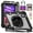 Black, variant on for iPad mini 6th Gen 8.3" 2021 Rugged Case, 360 Rotating Hand Strap Stand/Pencil Holder/Adjustable Crossbody Strap, [2 In 1] Protective for iPad mini 6th Gen 8.3" 2021, Black