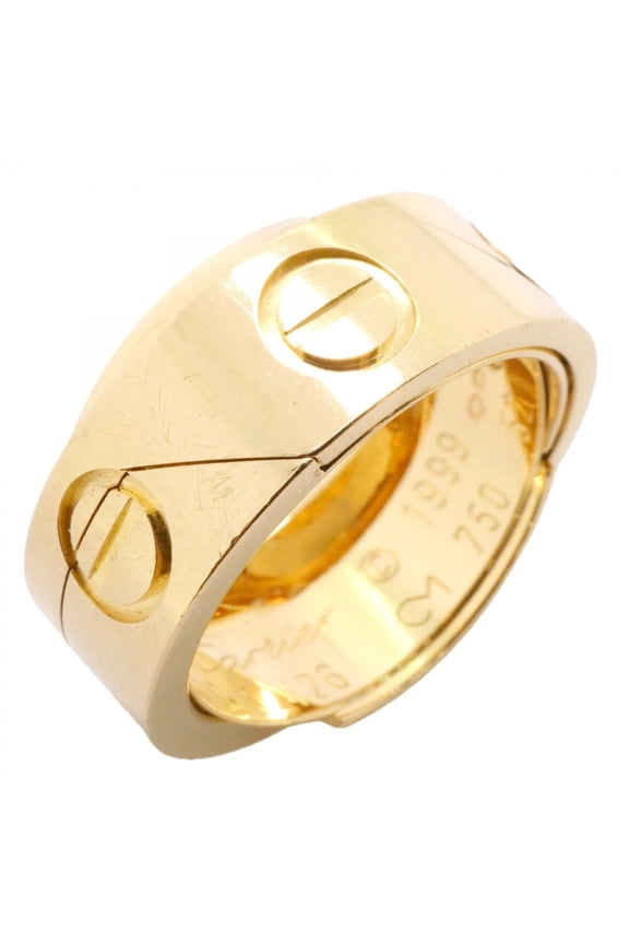 Pre-Owned Cartier Astro Love Ring, 18K Yellow Gold, Size 52, Ladies'