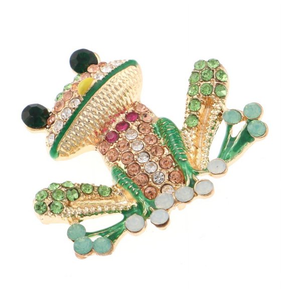 Rhinestone Brooch