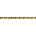 thumbnail image 3 of 14k Yellow Gold 4.5mm Diamond Cut Quadruple Rope Chain Lobster Clasp 18", 3 of 5