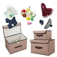 thumbnail image 3 of Boîte de Rangement Pliable Vêtements Bricoles Boîte de Rangement Portable avec Couvercle Boîte de Rangement Pliable, 3 of 6