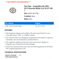 thumbnail image 2 of Flex Plate - Compatible with 2008 - 2012 Chevy Malibu 3.6L V6 LY7 VIN 7 2009 2010 2011, 2 of 2
