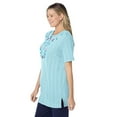 thumbnail image 3 of Woman Within Plus Size 7-Day Embroidered Pointelle Tunic, 3 of 5