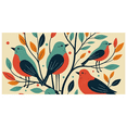 thumbnail image 5 of Autumn Themed Banner with Colorful Birds and Leaves Backdrop Party Decorations Background for Fall Festivals Thanksgiving Celebrations Family Gatherings Photo Props, 5 of 7