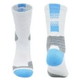 thumbnail image 2 of Sunbona Youth High Top Basketball Socks For Kids Athletic Crew Socks With Arch Support Cushioned Sports Socks For Boys And Girls, 2 of 5