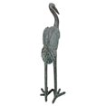 thumbnail image 3 of Design Toscano Small Bronze Crane: Curved Neck, 3 of 3