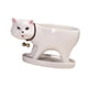 thumbnail image 4 of Maceta con forma de gato, maceta de porcelana con forma de gato de dibujos animados Blanco, 4 of 9