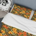 thumbnail image 4 of Designart 'Tropical Gold Luxury Pattern III' Mid-Century Modern Duvet Cover Set, 4 of 4