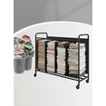 thumbnail image 5 of LEDREM 4-Section Laundry Sorter with Wheels, 52.8 Gallon Rolling Hamper with Removable Bags for Laundry Room and Bedroom, Ink Black, 5 of 6