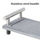 thumbnail image 4 of Bandeja de baño, bandeja de secado de piedra absorbente de secado rápido con asa, bandeja de diatomeas para fregadero, bandeja de tocador, organizador de jabón para fregadero, tapete de secado de, 4 of 5