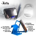 thumbnail image 3 of The Skyclip - Bandeja Para Teléfono Móvil En Avión, Parte Trasera Del Asiento, Clip Para Mesa Y Soporte Para Teléfono Resistente, Compatible Con Iphone, Tabletas Y Lectores Android, Imprescindible Par, 3 of 5