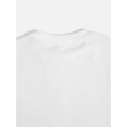 thumbnail image 3 of Women's Casual T-Shirt with SweetLetter Print - Short Sleeve, Round Neck Top for Spring & Summer Tee For Adult, Men, Women, Teen, Teenager, Adolescent, Youth, 3 of 6