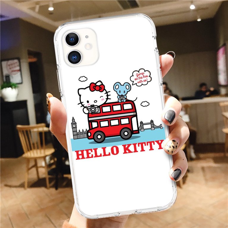 HELLO KITTY LA DODGERS iPhone 12 Case Cover