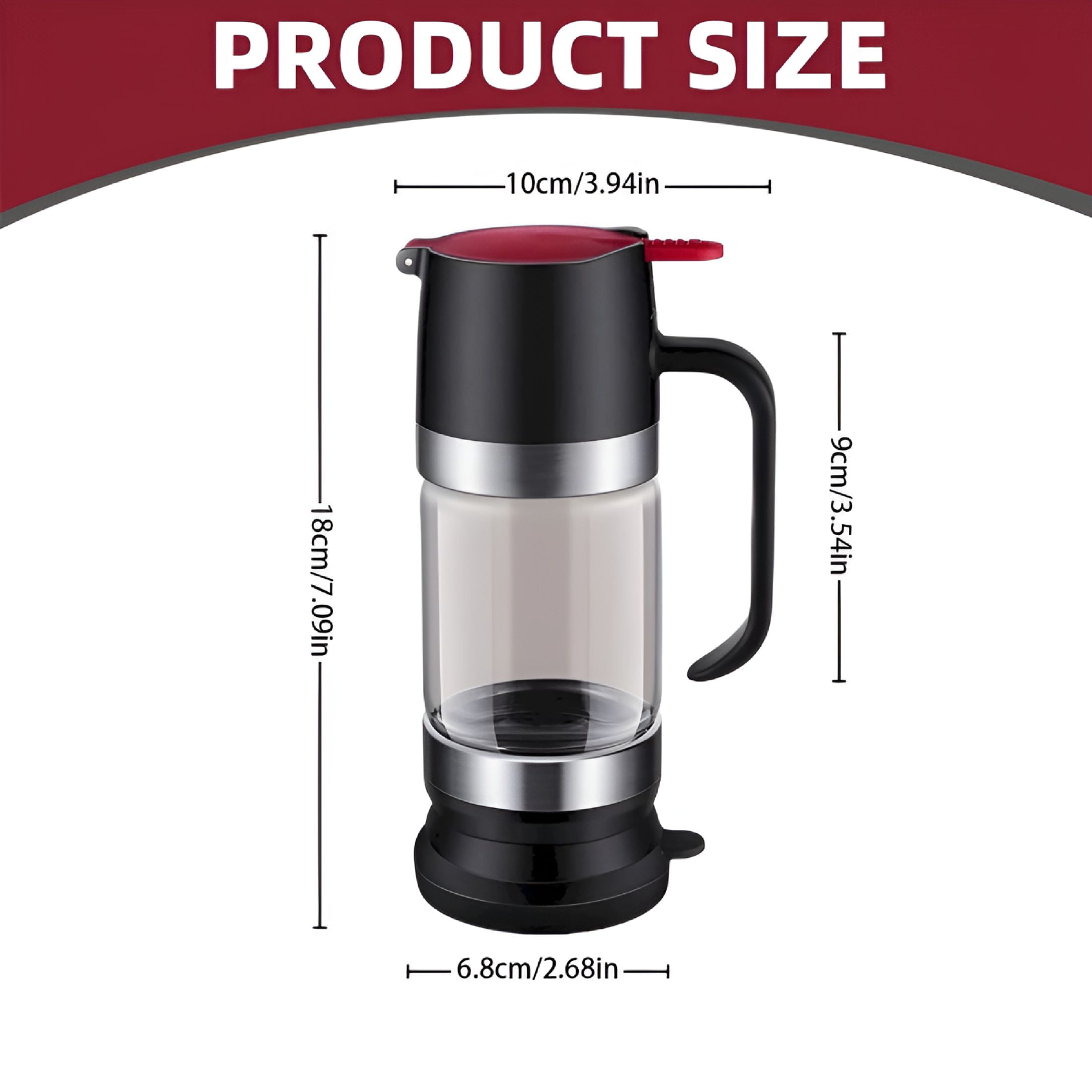 ACDANC 2026 New Honey Dispenser Pot,Honey Dispenser No Drip with Handle,Coffee Syrup Dispenser for Coffee Bar,Syrup Dispenser,Honey Pot,Honey Jars for Honey and Syrup