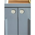 thumbnail image 3 of Perilla Home White Round Marble Knob (Set of 6) Knob Pull And Push For Handles Cabinet Door Home Interior Decorative Knobs for Home Kitchen Cupboard Bedroom Dresser Wardrobe Drawer Pulls, 3 of 8