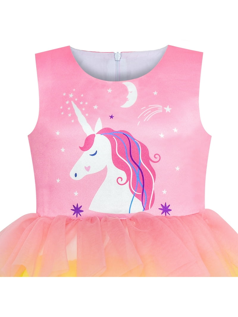 birthday unicorn dress Unicorn Dress for birthday, wedding, special occasion custom made Tulle Dress