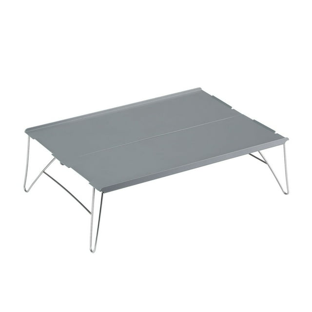 Oubit Table Pliante en Alliage d'Aluminium, Table Pliante Extérieure Portable Table de Pique-Nique Construction Robuste