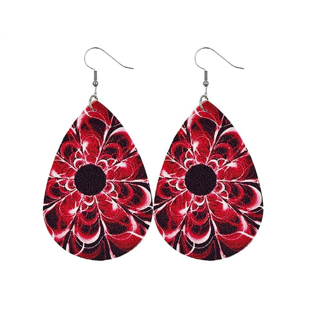Qarigey Pendientes de gota de agua Joyas Adornar Cuerpo Colgante Pendiente de cuero Tipo 7 Ropa, zapatos y accesorios Miscelánea tipo 7 Qarigey AP010719-07