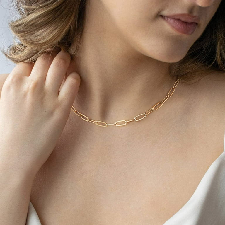 Layered Necklaces for Women Trendy, 14K Gold Layered Necklaces for Women Layering Necklaces Trendy Gold Chain Necklaces Jewelry for Women Teen Girls