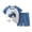 Blue, variant on Short Pajamas for Boys Summer Pjs for Boys Short Sets Kids Sleepwear for 2t 3t 4t 5t 6t 7t Summer Pjs Kids(Green,2-3 Years)
