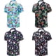 thumbnail image 2 of Guardurnaity Poliéster Decoraciones festivas Camisa navideña Camisa hawaiana divertida informal de verano para hombre Disfraces de disfraces azul cielo XL, 2 of 6