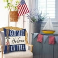 thumbnail image 2 of Aihimol independence Day Pillow 11th of July Patriotic Pillow Memorial Day indoor Outdoor Cushion Case for Home Bedroom Decor, 2 of 7
