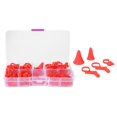 thumbnail image 2 of Plastic Stitch Marker Knitting Crochet Locking Markers Needle Clip Hook Sewing Tool, 2 of 10