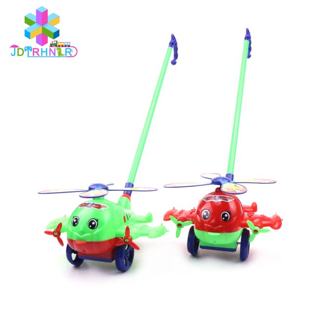 CAROOTU Baby Learning Walker Toddler Toys Walking Learning Cartoon Cart Push Toy