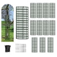 thumbnail image 1 of Protector de tronco de &aacute;rbol, paquete de 12 protectores de corteza de &aacute;rbol de malla met&aacute;lica de 5 pulgadas de di&aacute;metro x 16-1/2 pulgadas de alto con cierre, 1 of 7
