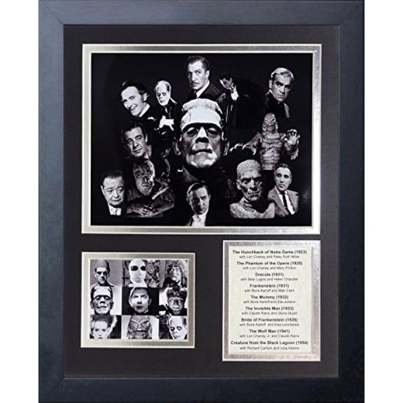 Classic Horror Films Collage