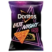 Doritos Tortilla Chips Late Night Loaded Taco, 9 oz Bag(pack of 2)