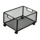 thumbnail image 1 of Carrito de archivos con ruedas para oficina, organizador de archivos con ruedas móvil, cesta de almacenamiento 30 cm x 38 cm x 23 cm, 1 of 9