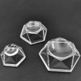 thumbnail image 4 of SHISUYAN 3PCS Crystal Ball Display Base Acrylic Round Ball Display Stand (L Transparent), 4 of 8