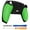 Green, variant on eXtremeRate White Rubberized Grip Back Housing Bottom Shell Replacement Back Shell Cover for ps5 Controller
