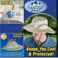 thumbnail image 3 of Sunscreen Cooling Hat Ice Cap Heatstroke Protection Cooling Cap Sun Hat One Size Unisex, 3 of 9