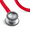Red Tube B, variant on Littmann Classic II Infant Stethoscope, Caribbean Blue Tube