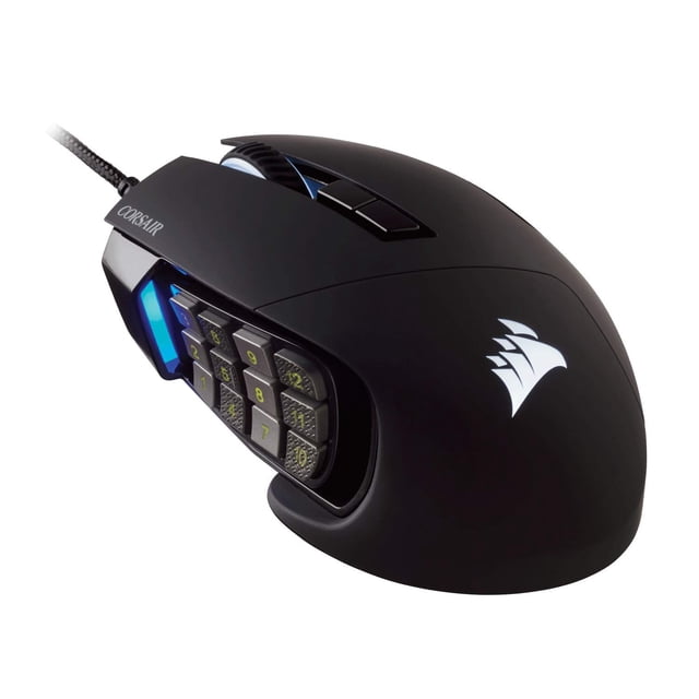 Ratón para juegos Corsair Scimitar Pro RGB óptico 16,000 DPI