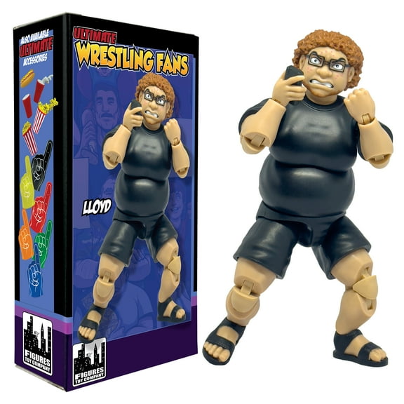 Ultimate Wrestling Crowd Fan Figures for WWE & AEW Action Figures: Lloyd